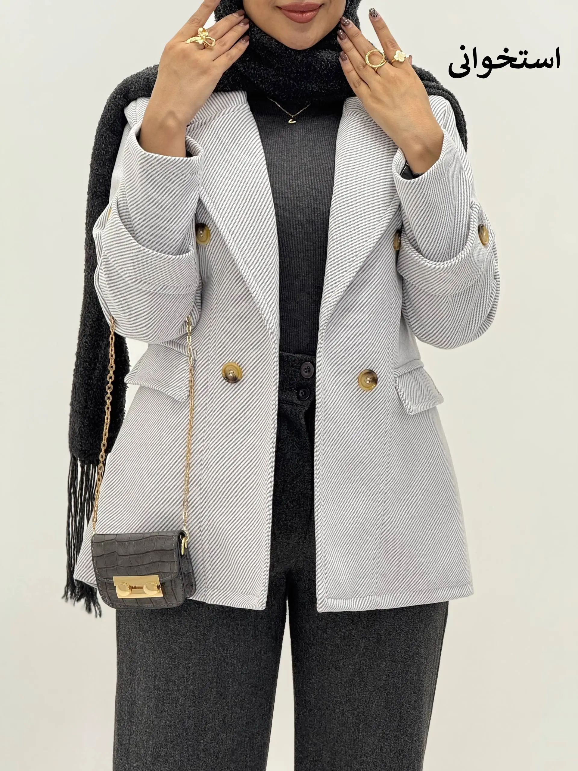 3928-پالتو فوتر آنیلا